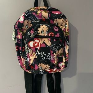 Betty boop mini backpack